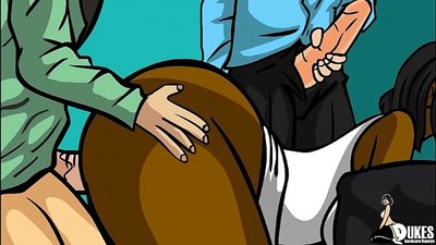 Gang bang и geng bang порно